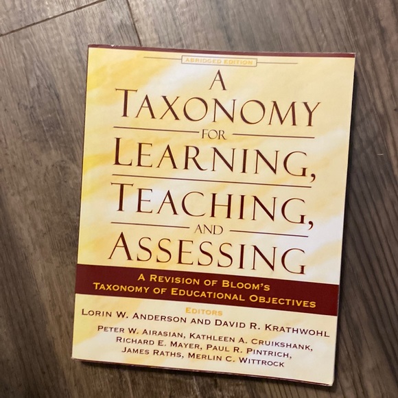 Accents | A Taxonomy For Learning Teaching And Assessing | Poshmark